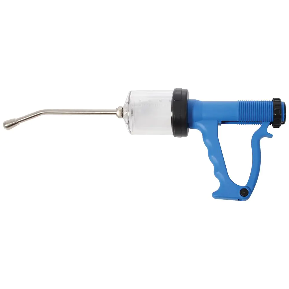 Blue Plastic Drench Gun 200ml