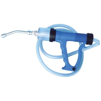 Blue Plastic Drench Gun 70ml Auto