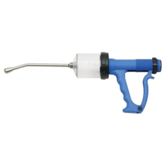 Blue Plastic Drench Gun 70ml Manual
