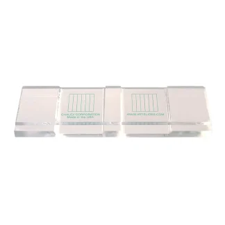 McMaster Green Grid Microscope Slide
