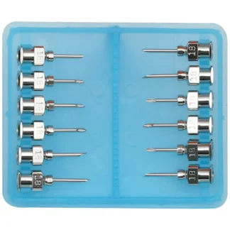 Doctor Stainless Needles 18g x 1/2in 12 Pack
