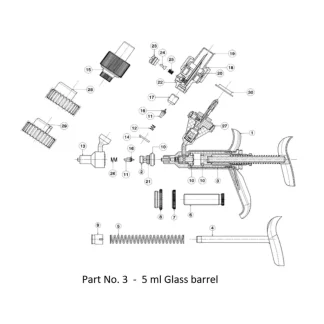 HSW Vet-Matic 5ml Vaccinator Barrel