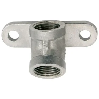 Stainless Steel Water Nipple Bracket 15mm 45 Degree