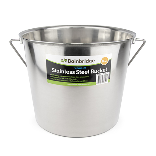 Best Stainless Steel Bucket for the Farm, Dairy and Home (Buyer’s Guide)