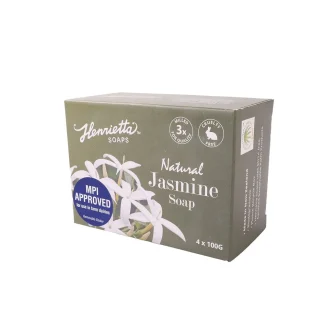 Henrietta Oatmeal Soap Jasmine (4 Pack)