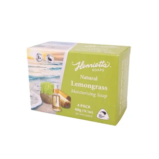 Henrietta Oatmeal Soap Lemongrass (4 Pack)