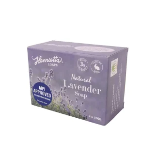 Henrietta Oatmeal Soap Lavender (4 Pack)