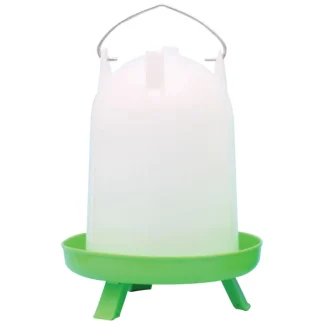 Crown Straight Poultry Drinker 4L with Legs