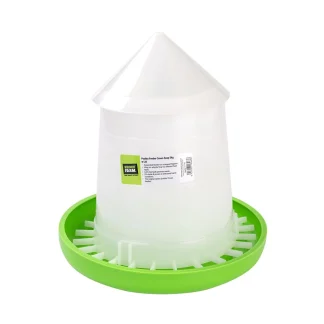 Crown Suspended Poultry Feeder 5kg with Lid