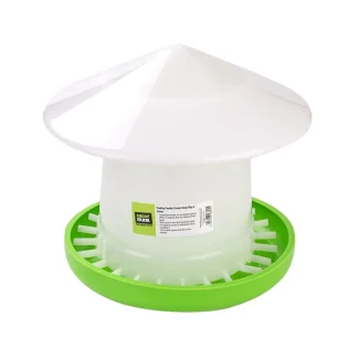 Crown Suspended Poultry Feeder 5kg with Cover