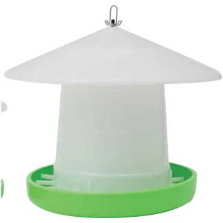 Crown Suspended Poultry Feeder 8kg with Cover