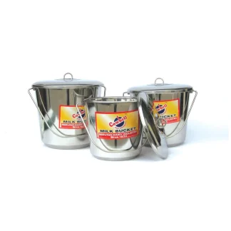 Cowbell Stainless Bucket with Lid
