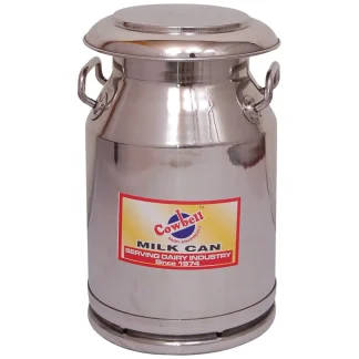 Cowbell Stainless Milk Can 20L with Lid