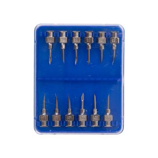 Stainless Steel Needles 16g x 3/8in (12 Pack)