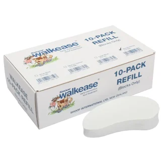Walkease White Wedge Blocks Only (10 Pack)