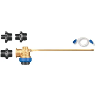 Hansen Super-Flo Brass Long Arm Adaptor 15+20+25