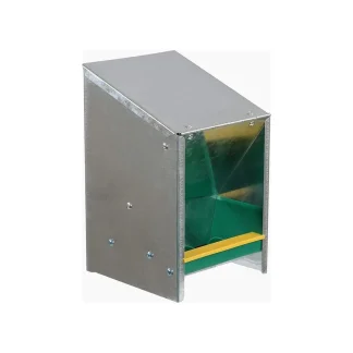 Wall-Mount Zinc Poultry Feeder 2.5kg