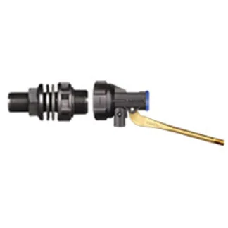 Hansen Fast-Flo Short Arm 15mm Through Fitting
