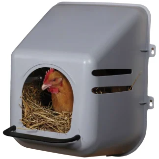 Closed Poultry Nesting Box