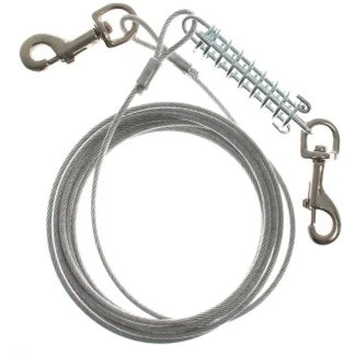 4m Tie Out Cable with Spring