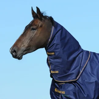 Bucas Irish Turnout Rug Neck Navy XL (0g)