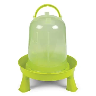 Transparent Poultry Drinker 5L with Legs