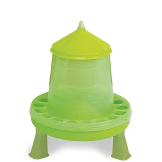 Gaun Transparent Poultry Feeder 4kg with Legs