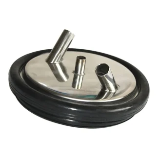 Stainless Steel Herd Test Bucket 3/4 Lid and Seal