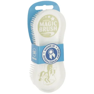 MagicBrush Horse Grooming Brush White Lily Soft