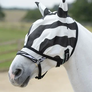 Bucas BuzzOff Zebra Mask XSmall