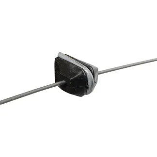 TaraStaple Wood Post Staple Insulator 50 Pack